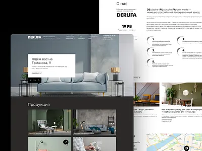 Derufa Website design ui ux web