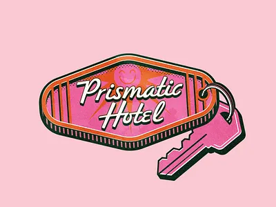 Prismatic Hotel hotel illustration illustrator keys the creative pain vector