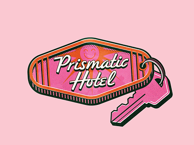 Prismatic Hotel hotel illustration illustrator keys the creative pain vector