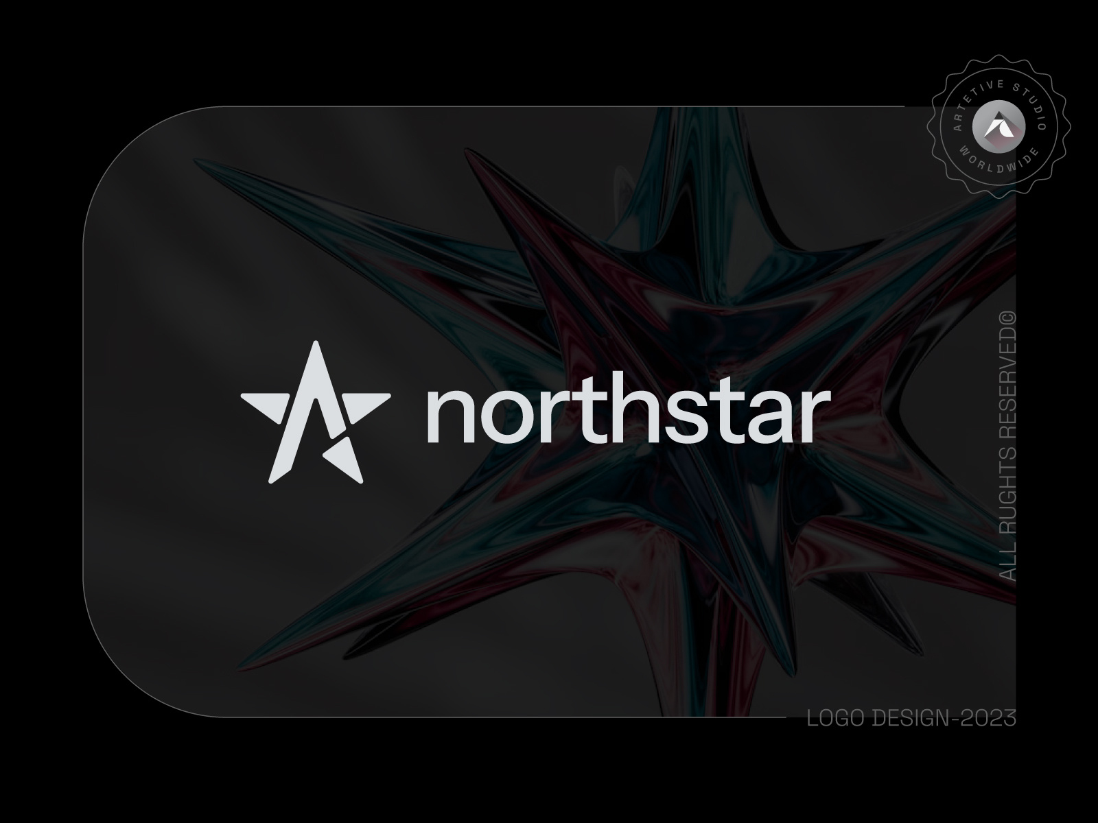 North Star logo design 99designs @rtist ai startup branding graphic design icon initial letter logo logo logo design logo designer mark minimalist logo modern logos northstar simple logo star logo symbol tech top vector
