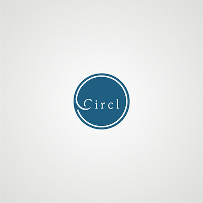 Circle Logo Idea branding logo typography vector