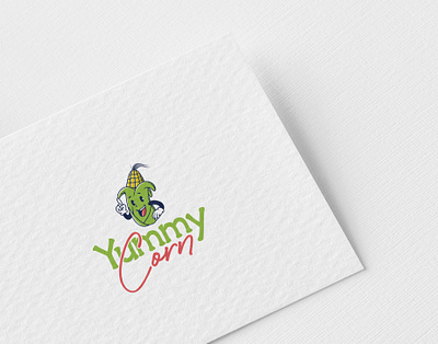 Yummy Corn logo design graphic design icon logo vector