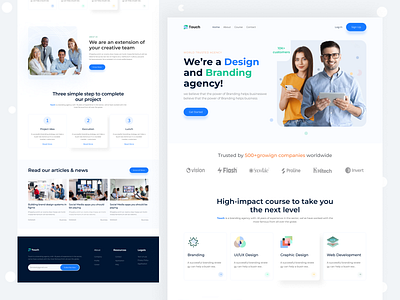 Digital Agency Landing Page Website 2023 agency agency landing page agency template agency website e commerce education website habib home page design landing page design minimal design minimal website study website template design ui uiux website website design