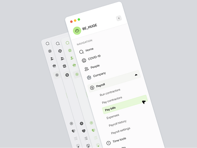 Sidebar Navigation 🚀 | Hugeicons Pro nav menu navigation product nav sidebar sidenav tabs ui design user interface