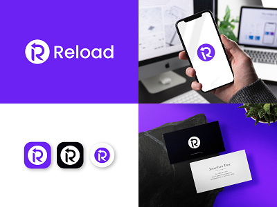 Reload logo || R letter Refresh Logo brand identity branding custom logo designer portfolio icon load logo logo design logo designer logo mark logodesign mark modern logo r logo refresh logo reload logo tech technology typography wordmark logo