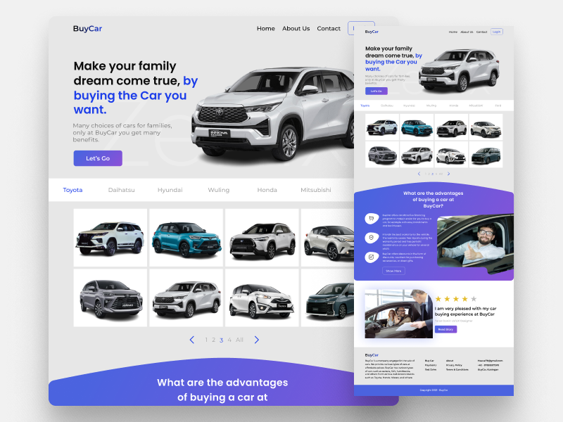 BuyCar: Marketplace for Cars by Muhammad Fahmi Haecal on Dribbble