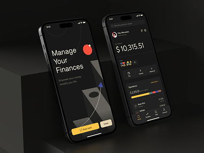 Finance Management Mobile App finance finances home illustration investing investment management mobile app mobile design money app ui ux wallet