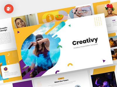 Creativity - Creative Powerpoint Template abstract annual business clean corporate download google slides keynote pitch pitch deck powerpoint powerpoint template pptx presentation presentation template professional slides template ui web