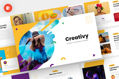Creativity - Creative Powerpoint Template abstract annual business clean corporate download google slides keynote pitch pitch deck powerpoint powerpoint template pptx presentation presentation template professional slides template ui web
