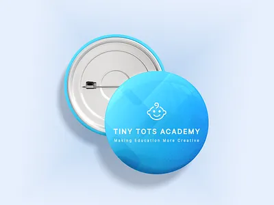 School Badge abstract academy badge blue children creative badge creative logo creative school flat art friends geometric icon illustration learning logo pin platform school students teachers