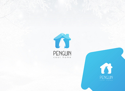 Penguin brand identity branding creative logo 99 design graphic design home logo home logo 99desogn logo logo design logo designer modern logo penguin logo