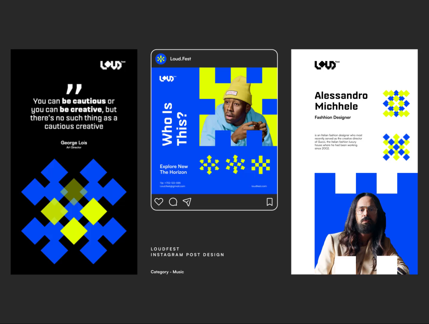 LOUD - Social Media Redesign on Behance