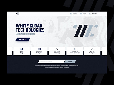 White Cloak Technologies | Interim Tech Company Website