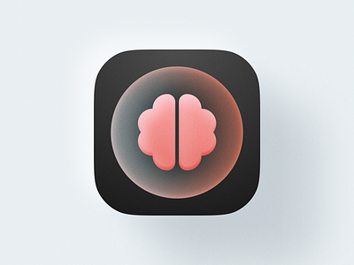Brain! ai app appicon brain brand branding bubble cloud design figma icon icons illustration ios logo macos mobile noise saas smart