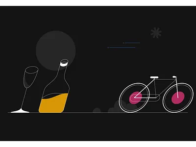 Dream thoughts 2d animation branding design flat illustration motion graphics vector