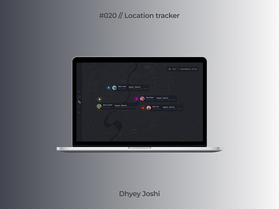 Day 020 - Location tracker 020 branding community dailyui design designer figma illustration india location logo mobile tracker ui ux website