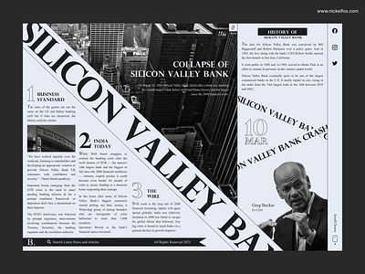 Silicon Valley Bank Crash - Web Design magazine