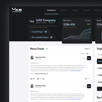 UAE Dashboard design logo ui ux