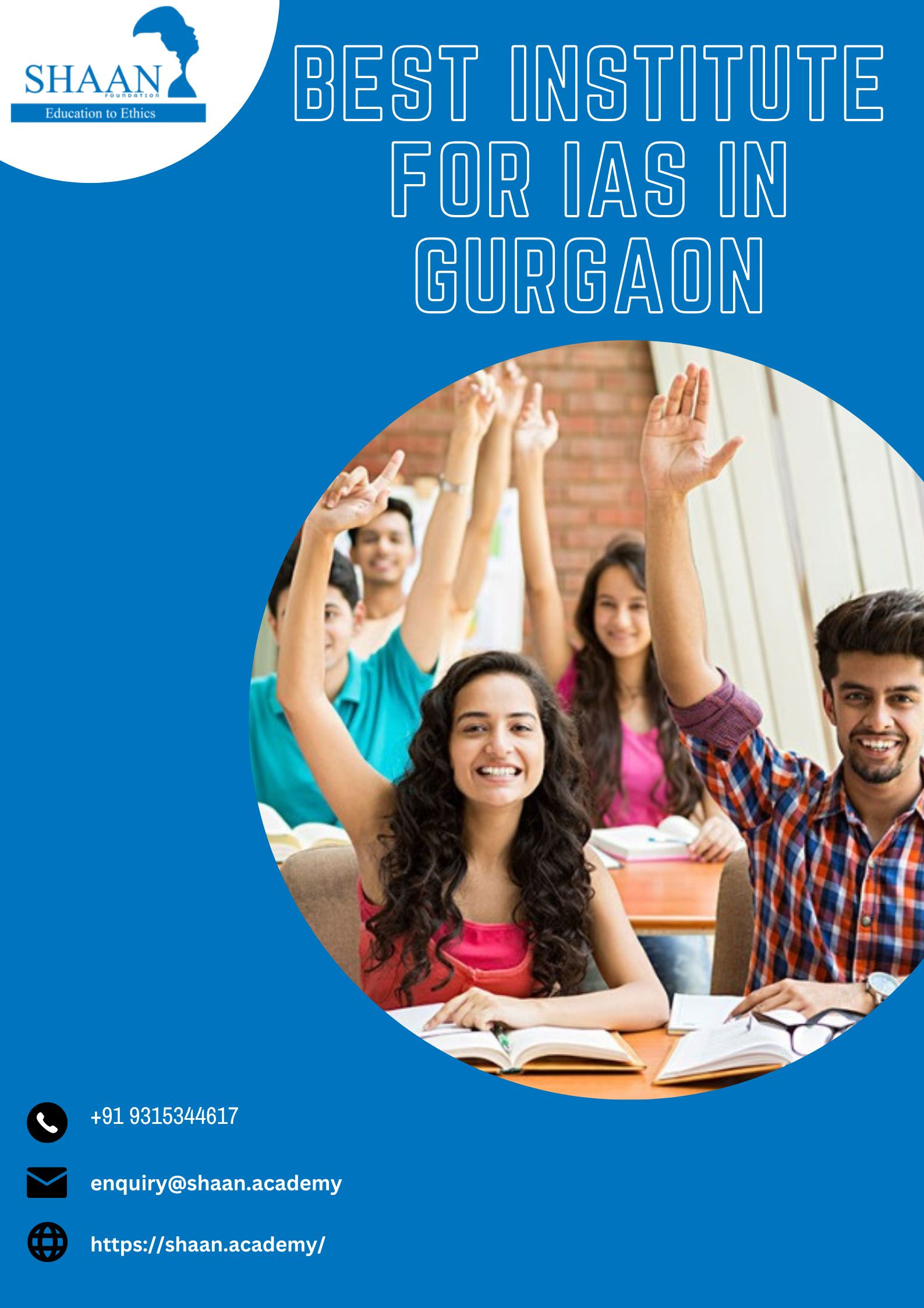 Best Institute For IAS In Gurgaon by Shaan Academy on Dribbble