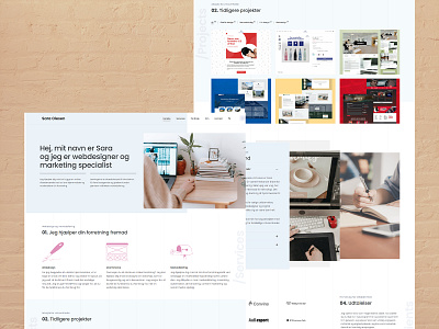 Portfolio - Marketing and webdesign design illustration ui website design wordpress