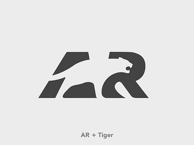 Animal Rescuer animal branding font letter lettering logo logotype tiger type