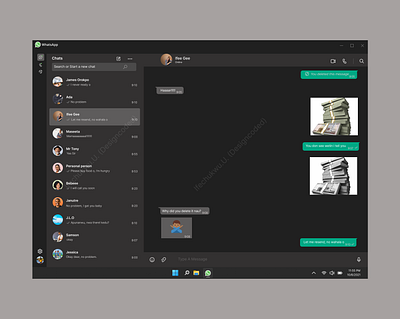 Whatsapp web redesign app branding design graphic design illustration logo productdesign typography ui uiuxdesign ux vector