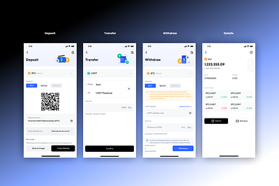Crypto Currency App UI design app design graphic design ui