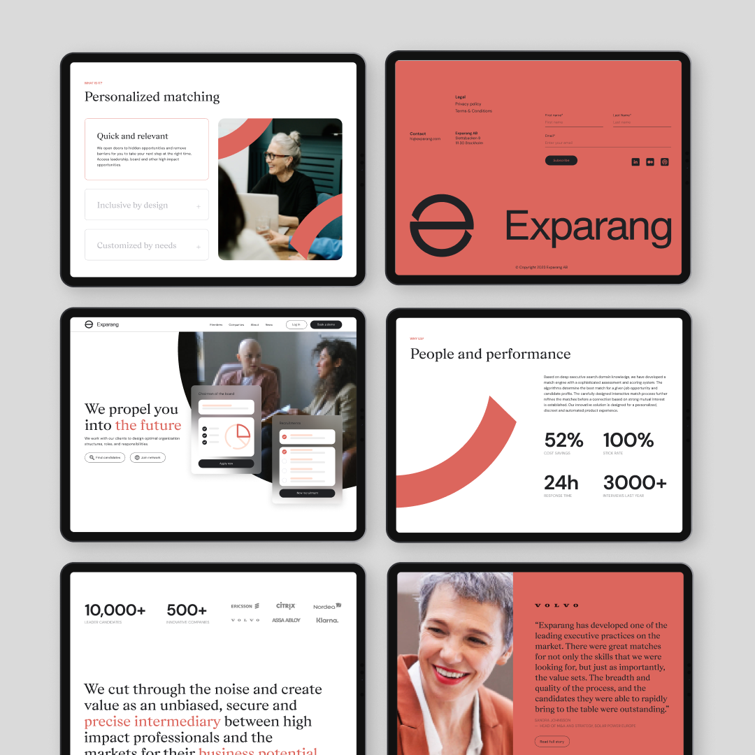 Exparang webdesign and branding brandidentity branding uidesign uxdesign visualidentity web webdesign
