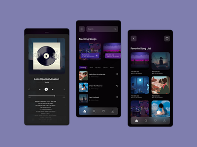 Music Player App app application design glassmorphisom graphic design ios mobileapp music player ui usercentricdesign userresearch ux
