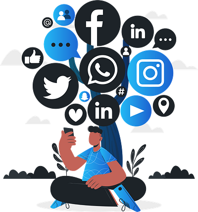 Social Media Marketing Company in Gurgaon | Skywalk Technologies animation branding digitalmarketing graphic design