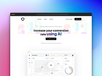 Maximize Your Revenue Potential with AI-Enabled Conversion Boost adobexd ai branding conversion increase css design dribble figma graphic design illustration logo sketch typography ui ui design userinterface ux vector webdesign website