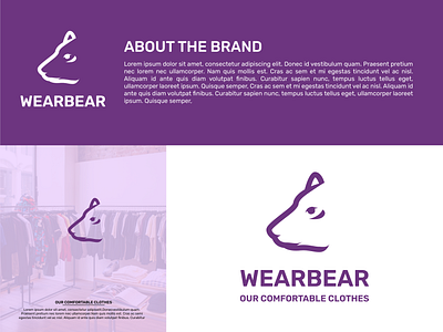 Wearbear logo design branding convection graphic design logo