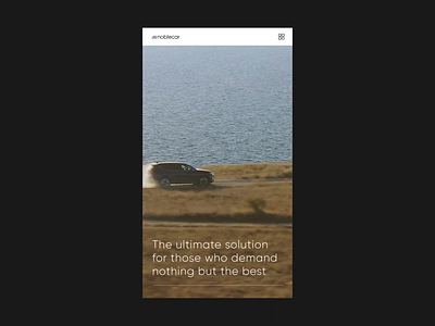 Mobile to desktop / car rental website animation branding mobile motion motion graphics ui ux webdesign