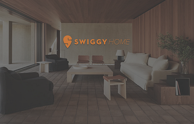 Reimagining Swiggy as A Furniture App branding food furniture home rebranding swiggy ui ux