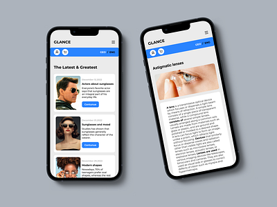 Sunglasses blog articles blog contact lenses glasses mobile design sunglasses sunglasses blog ui ux