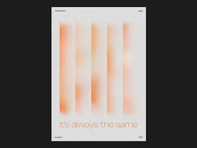 024 baugasm abstract baugasm blur branding brush cartaz clean designer graphic design grid layout lines minimalism noise poster print print design skillshare type typography