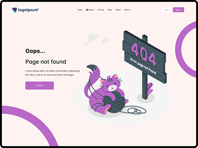 404 Page 404 page design figma illustration ui uiux