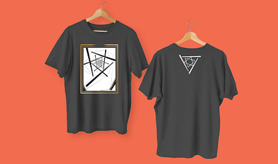 TRIANGLE. black t shirt graphic design t shirt t shirt design