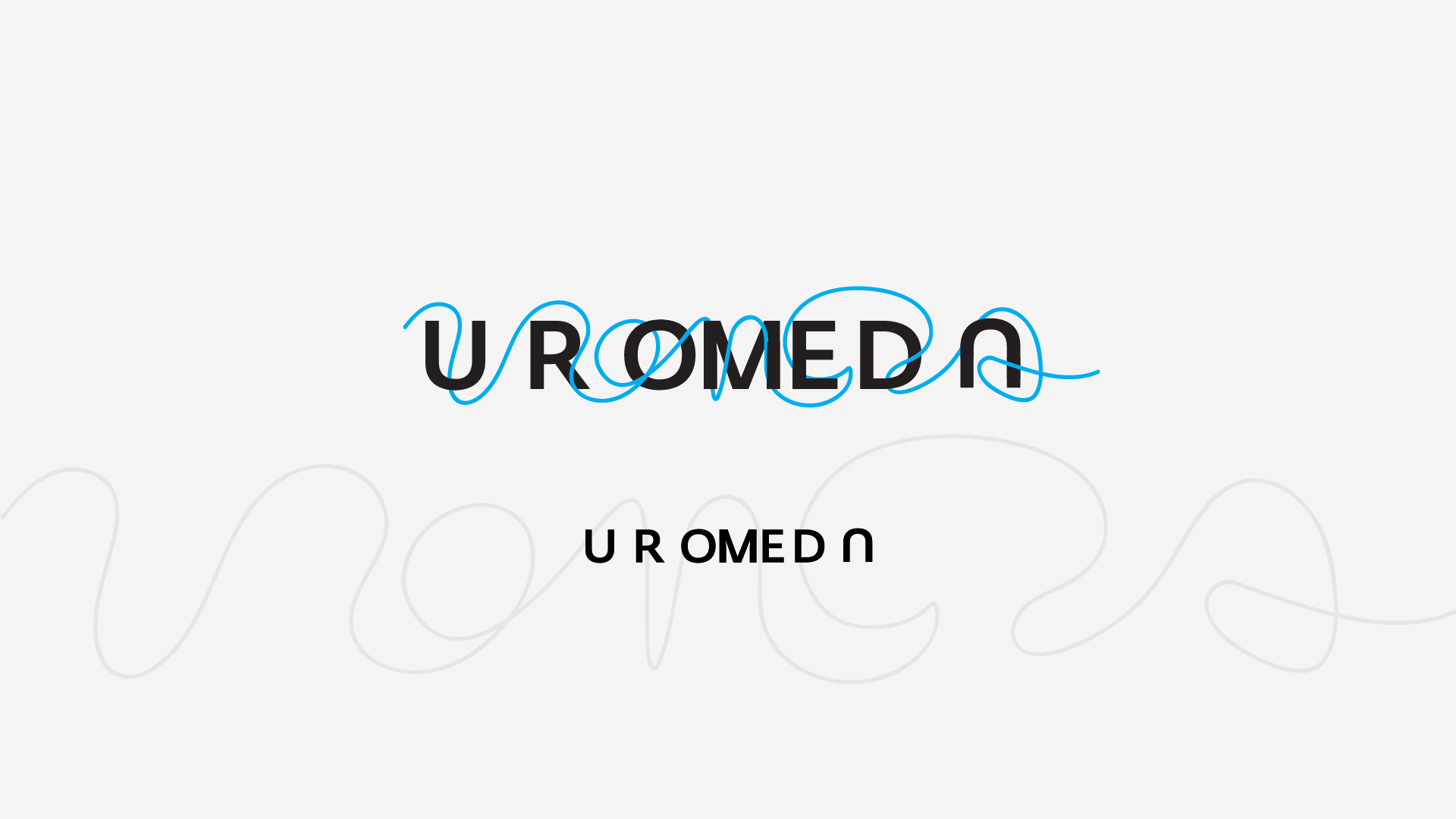 Funky logotype for Urological clinic branding design graphic design logo logo design typography vector