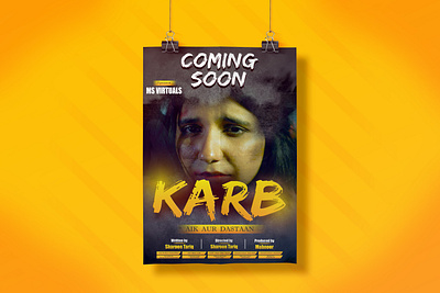 KARB (Short Film ) POSTER DESIGN branding design graphic design illustration logo vector