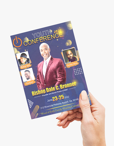 YOUTH CONFERENCE ( FLYER DESIGN) branding graphic design illustration logo vector