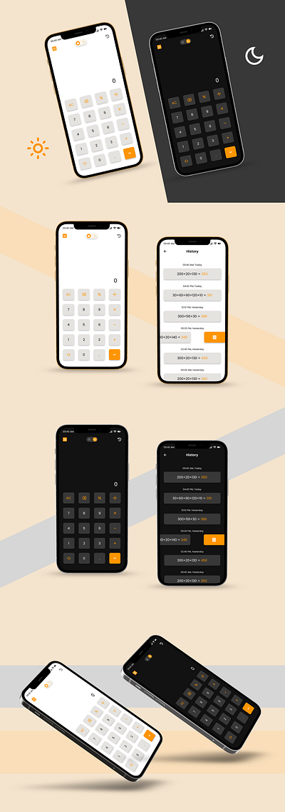 Calculator app design calculator figma ui ux