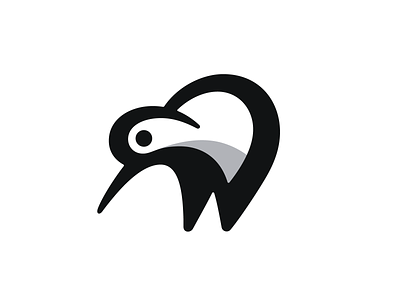 Kiwi bird logo cute logo kiwi logo logo logo design logo designer logo inspiration mark simple logo symbol