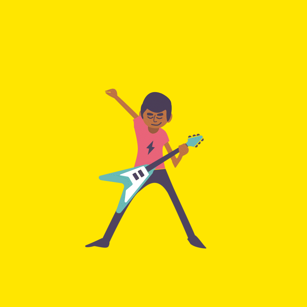 Windmill after effects guitar illustration motion motion graphics music