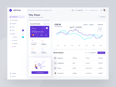Finance Management (SaaS) 2023 admin dashboard admin panel admin template banking bitcoin currency data design finance financial fintech graph mordern product design trading trendy ui user panel ux