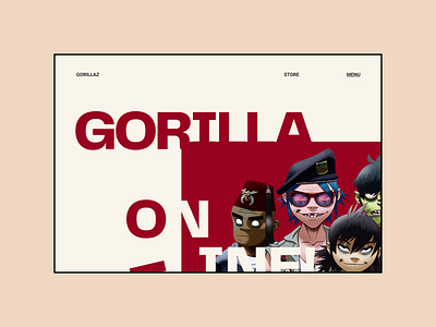 Gorilazz animation branding design graphic design illustration motion graphics ui ux vector