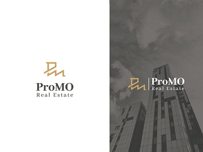 ProMO real estate branding building graphic design house identitydesign lettermark logo logoconcept logodesigner logoidea logopassion logos luxurious luxury modernlogo monogram promo realestate realestatebusiness simplelogo