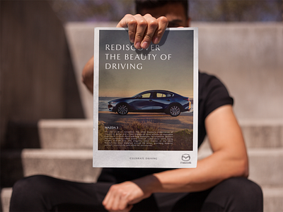 Mazda 3 Celebrate Driving branding design graphic design illustration illustrator layout mag insert magazine mazda mazda 3 photoshop