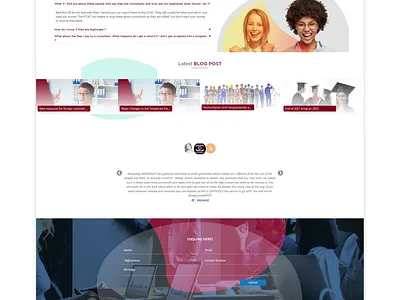 GH Immigration Svcs. - Website for Immigration Firms graphic design uiux web design website content website development wordpress development