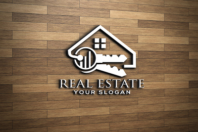 REAL ESTATE COMPANY busness logo design graphic design house logo illustration logo logo design logodesign logos modern logo real estate logo design شعار العقارات